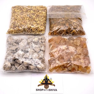 Incense Resin Pure Grade *A* Premium Quality! 50g - 250g Frankincense, Myrrh, Benzoin, Arabic Lump