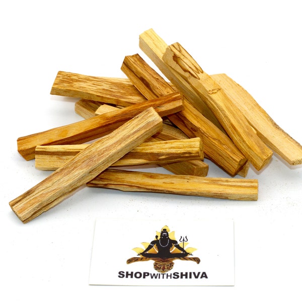Palo Santo 1st Grade Sticks Sacred Wood Strong Incense Ethically Sourced Peru