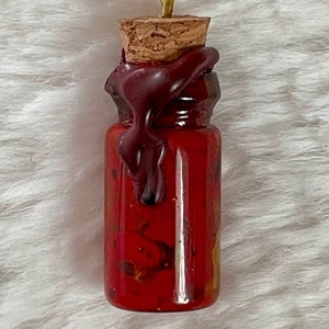 Blood Vial Pendant
