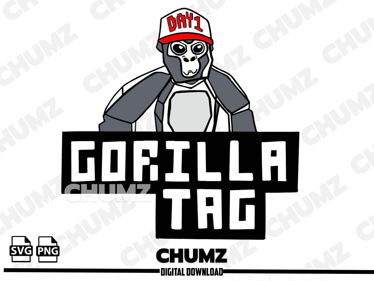 Gorilla Tag SVG, Gorilla Tag Vr Gamer SVG - WildSvg