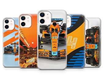 F1 Formula Phone Case Gulf Livery Monaco for iPhone 14Pro, 13, 12, 11, XR, 7, 8, Samsung S23, S22, S21FE, A53, A14, A13, Pixel 7, 6A