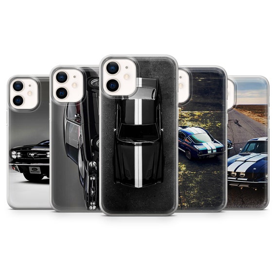 Sport Cars Kunst Handyhülle Mustang Car Cover für iPhone 14Pro, 13, 12, 11,  XR, 7, 8, Samsung S23, S22, S21FE, A53, A14, A13, Pixel 7, 6A - .de