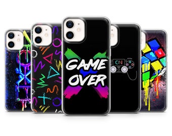 Funda para mando de juegos PS Gamer para iPhone 14Pro, 13, 12, 11, XR, 7, 8, Samsung S23, S22, S21FE, A53, A14, A13, Pixel 7, 6A