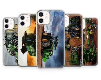 Nouvelle coque de téléphone Tracteur Agriculture couverture pour iPhone 14Pro, 13, 12, 11, XR, 7, 8, Samsung S23, S22, S21FE, A53, A14, A13, Pixel 7, 6A