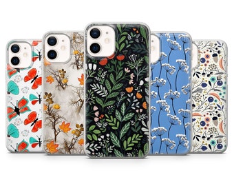 Liberty Wiltshire Liberty Beautiful Flower Case for iPhone 14Pro, 13, 12, 11, XR, 7, 8, Samsung S23, S22, S21FE, A53, A14, A13, Pixel 7, 6A