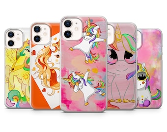 Kid phone case, Unicorn phone case for iPhone 14Pro, 13, 12, 11, XR, 7, 8, Samsung S23, S22, S21FE, A53, A14, A13, Pixel 7, 6A