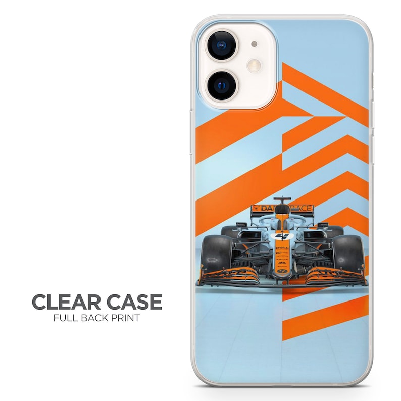 F1 Formula Phone Case Gulf Livery Monaco for iPhone 14Pro, 13, 12, 11, XR, 7, 8, Samsung S23, S22, S21FE, A53, A14, A13, Pixel 7, 6A image 2