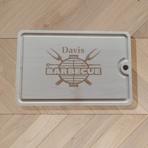 Personalized Barbecue Cutting Board, Custom Grill Serving Board, Out Door Party Gift