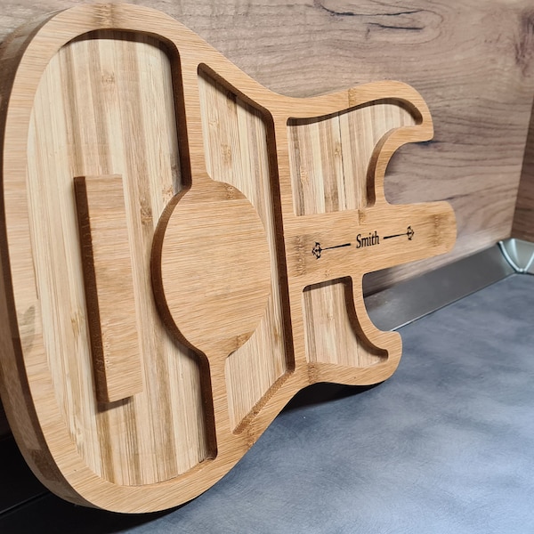 Guitar Cutting Board Etsy