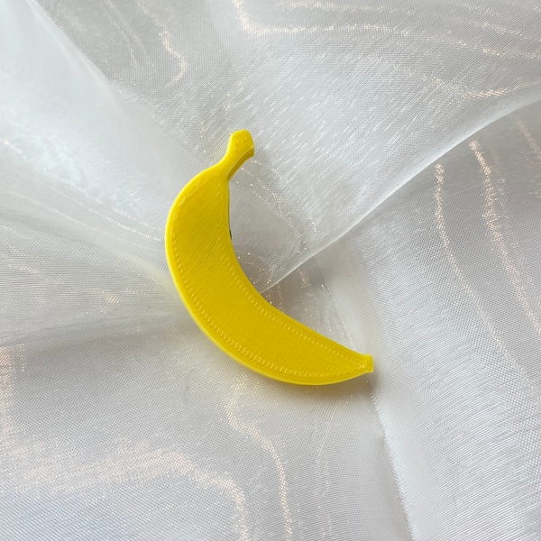 Banaan 3D Geprinte Pin