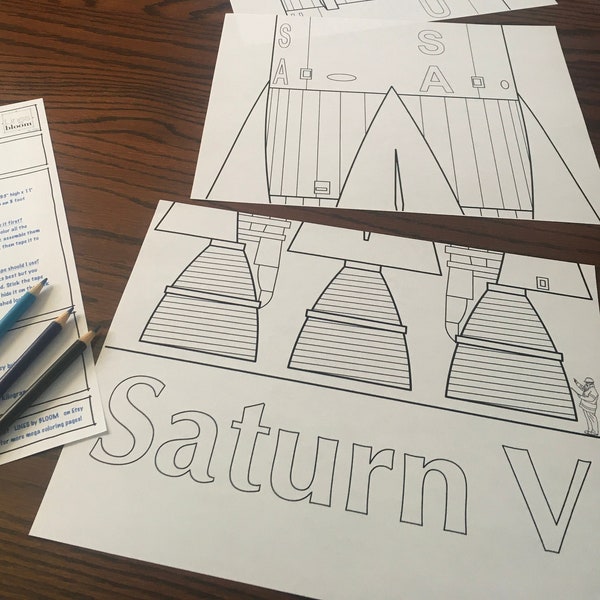 Saturn V - Etsy
