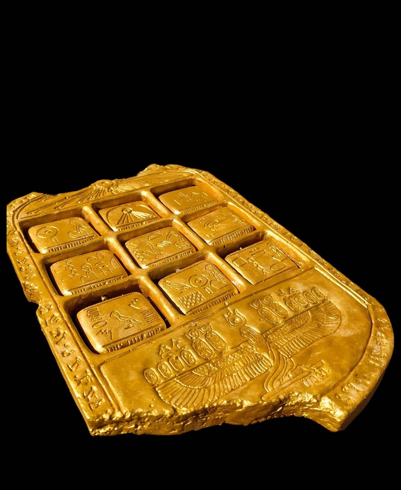 Ahkmenrah Golden Tablet/ Night at the Museum Prop/ Movie Etsy