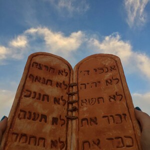 Zehn Gebote Tafeln/Bibel/Mose Tafel