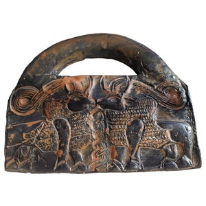 Annunaki handbag/Annunaki Bag/Ancient Sumerian Bag/Handbags of the Gods