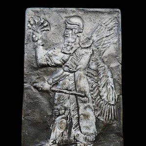 Enki / EA /Annunaki Replica tablet /Sumerian tablet Cuneiform/Epic of Gilgamesh