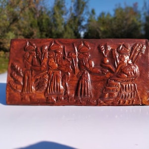 Annunnaki,Apkallu,Enki tabletop Ornament,Ancient Sumerian Cuneiform Tablet
