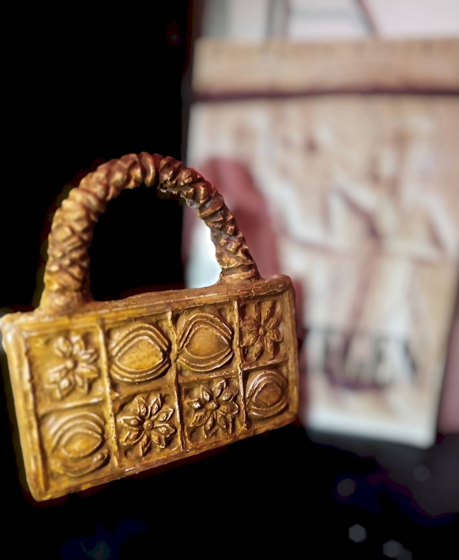 Anunnaki Handbag/ Ancient God Handbag Replica Art / Mystery Etsy