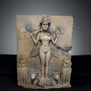 Burney Relief/Ereshkigal goddess/İnanna//Queen of the Night