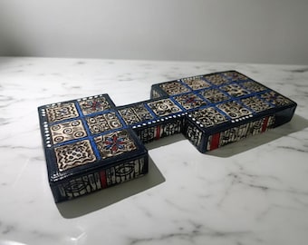Replica Royal Game of Ur, bordspel uit het oude Mesopotamië