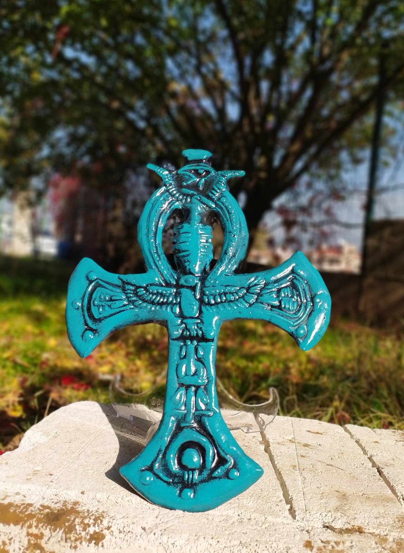 Egyptian Ankh Ancient Eye of Horus Symbol Art/ankh/god - Etsy