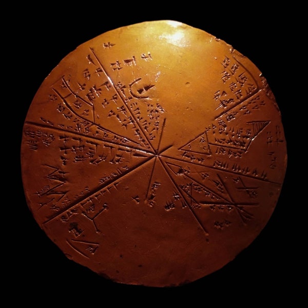 Ancient Sumerian Star Map Replica Art