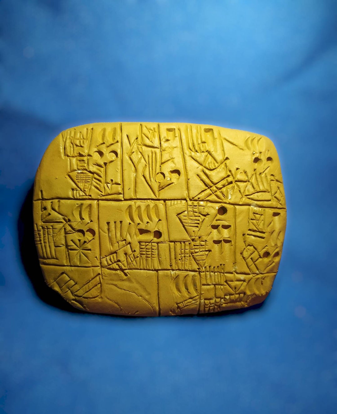 Sumerian Cuneiform Beer Tablet Replica Etsy