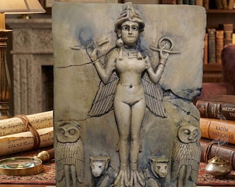 Burney Relief/Ereshkigal goddess/İnanna//Queen of the Night