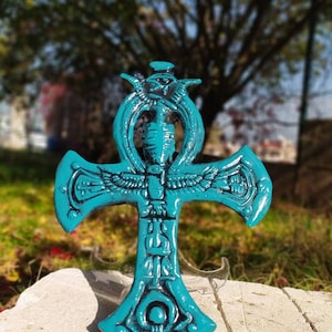 Egyptian Ankh Ancient Eye Of Horus Symbol Art/Ankh/God