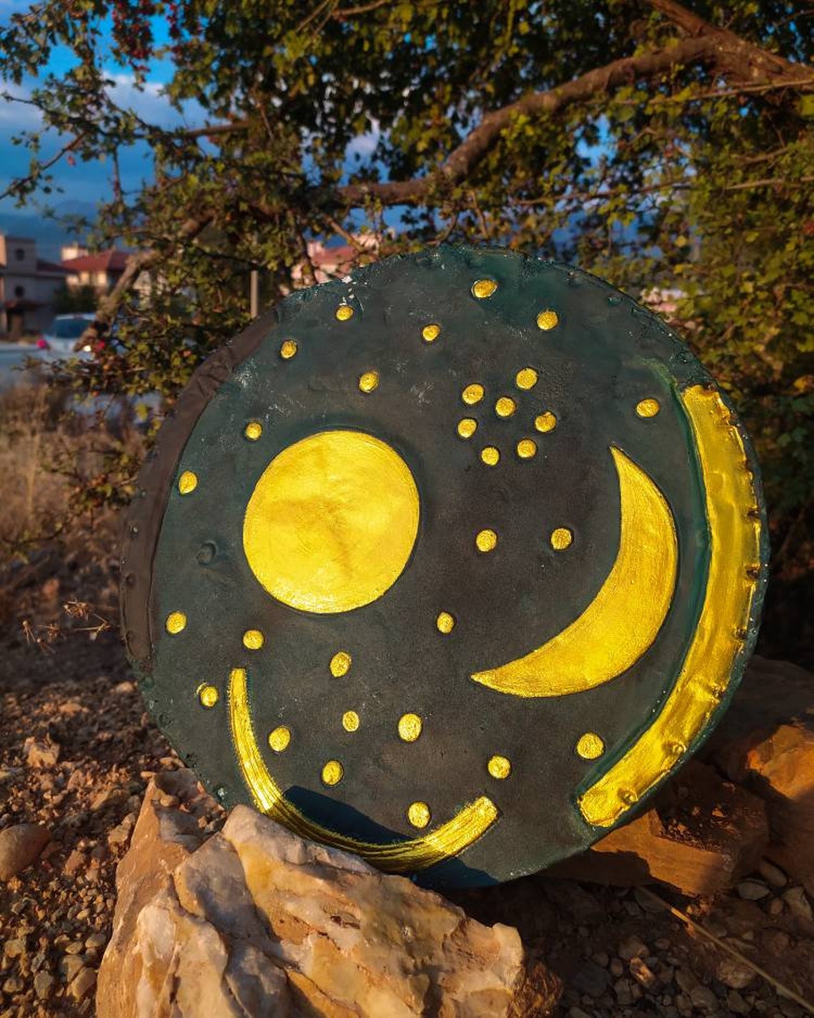 Nebra Sky Disc Replica Etsy