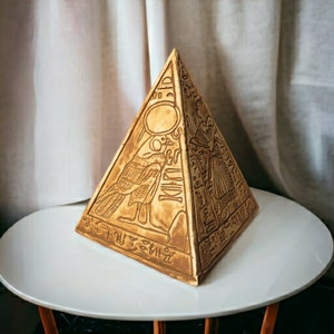 Ben Ben Stone / Ramose Pyramidion Replica Art / Ra Pyramidion