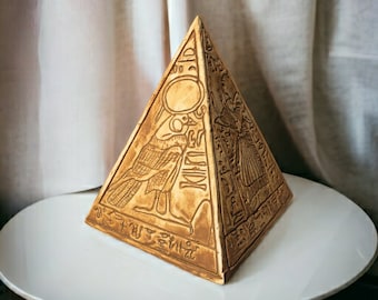 Ben Ben Stone / Ramose Pyramidion Replica Art / Ra Pyramidion