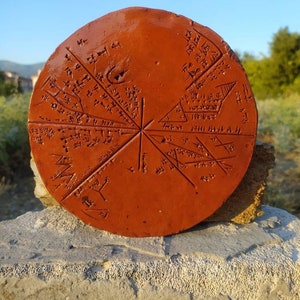 Ancient Sumerian Star Map Replica Art