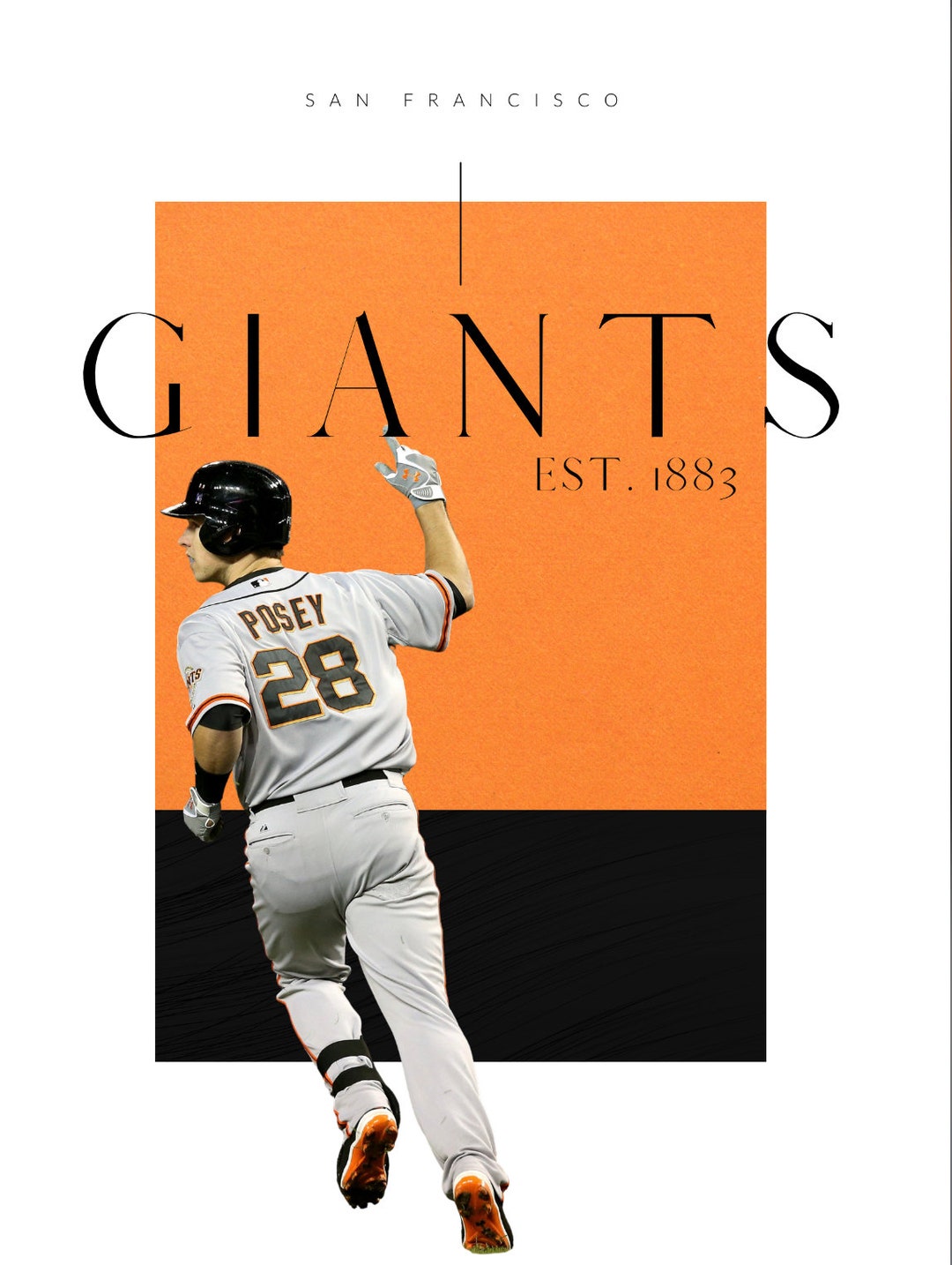 San Francisco Giants Wall Art Etsy