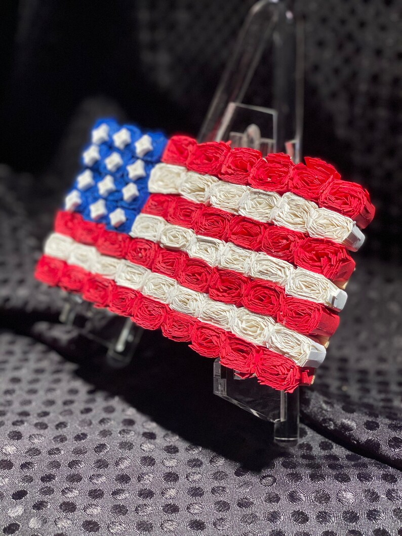 hand-quilled-free-standing-american-flag-etsy