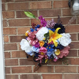 African American silhouette Flowers