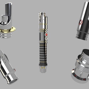 Lightsaber Mix and Match 3D Printable Files .STL & .3MF