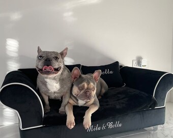 Luxury Personalised Dog Sofa Etsy