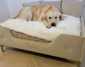 Extra Large Personalised Dog Bed