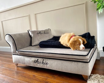 Personalised Dog Chaise Lounge