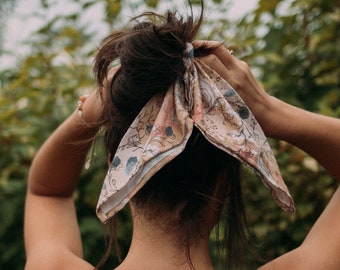 Midi Scrunchie with a Sash