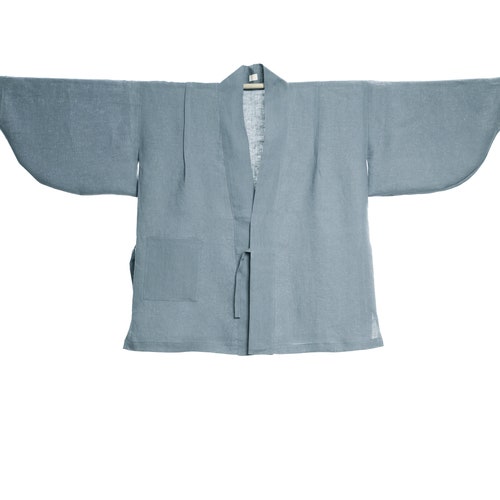 Linen Haori Kimono shops for Women