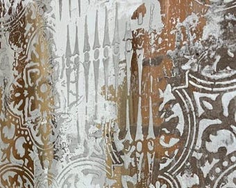 89*59cm or 59*39cm, 1mm or 0.5mm thick, Arrows Repetitive Stencil, DIY Home Decor, Paint or Plaster Stencil, Textured Wall Stencil