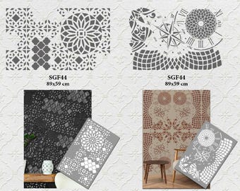 PDF Catalogue Eldes Art Stencils pg 31 to 34 - send us message and we will send Full catalogue FREE