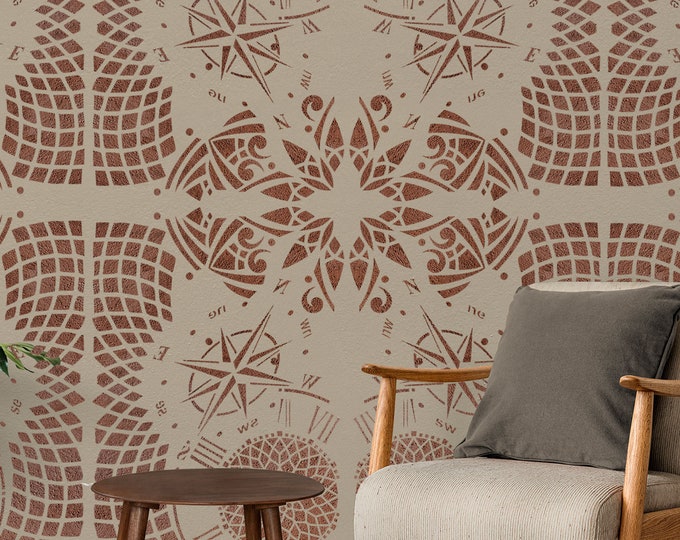 89x59cm / 1mm or 0.5mm thick, Multidesign Reusable Stencil, Paint or Plaster Stencil, Textured Wall Stencil