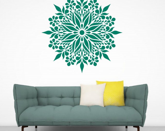 Flower Mandala Reusable Stencil SP67