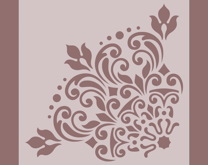 STENCIL MANDALA SOUL 1/4