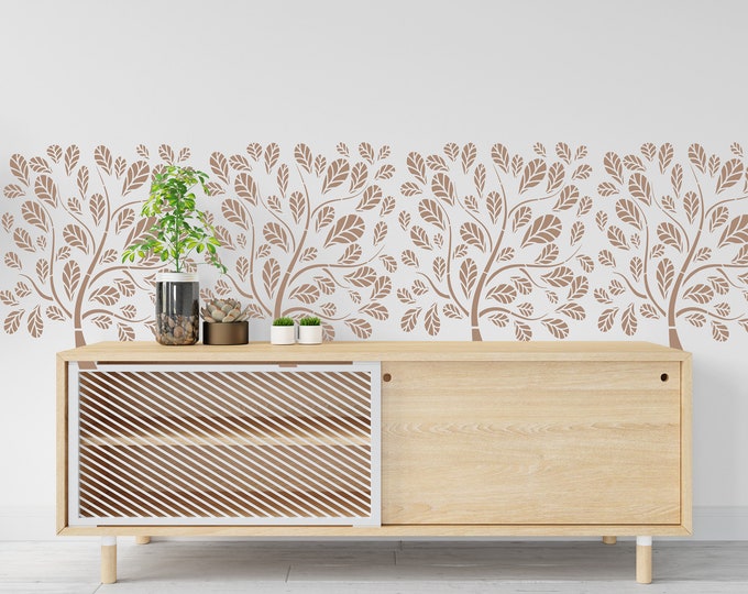 Stencil Decorative Tree 1000*890mm - SP194.100x89