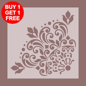 STENCIL MANDALA SOUL 1/4