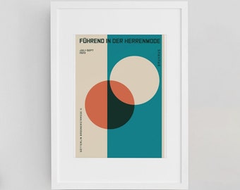 Bauhaus, Exhibition, Design Inspiration, Poster, Print, Art, Canvas, Wall Art