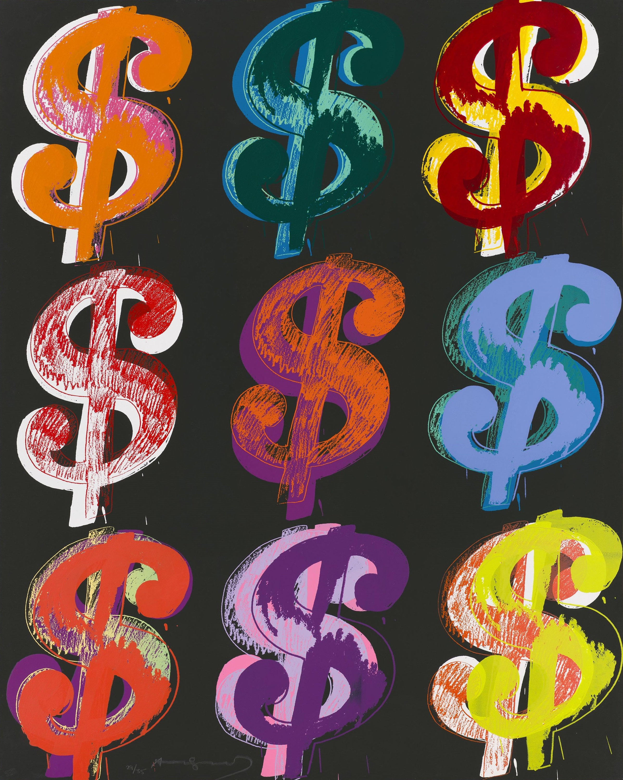 Andy warhol dollar sign deals